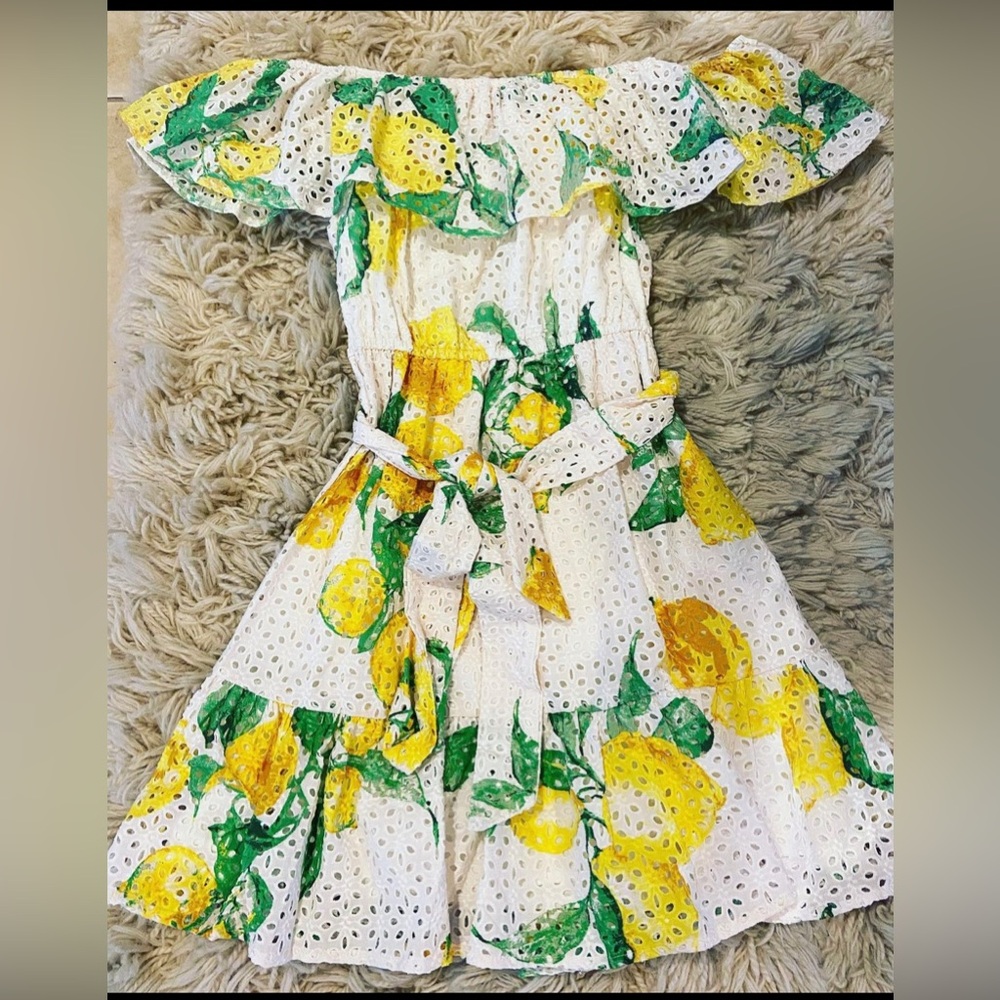 Lemon dress by flying tomato. Size S